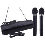 Sada Stanice karaoke 2 mikrofony bezšňůrové – Zbozi.Blesk.cz