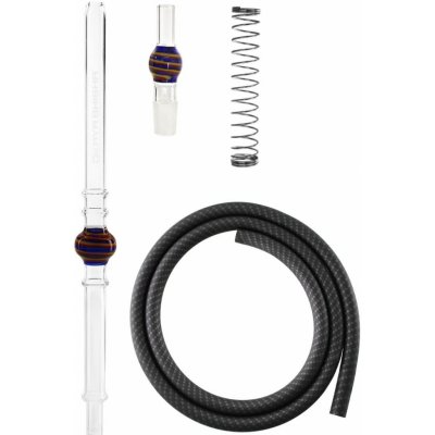 Kaya Carbon Lolly Stick Set Blue Red Yellow skleněný náustek a hadice – Zboží Dáma