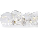 Solight Sada LED vánočních koulí s hvězdami velikost 6 cm 6 ks 30 LED časovač 3xAA USB 1V229 – Hledejceny.cz