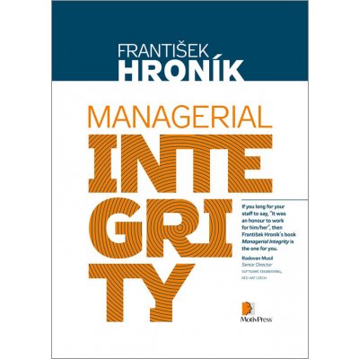 Managerial Integrity - František Hroník – Hledejceny.cz