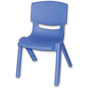 Bieco židle z plastů modrá