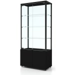 Expoint Výstavní vitrína 70 x 40 x 190 cm – Zboží Živě