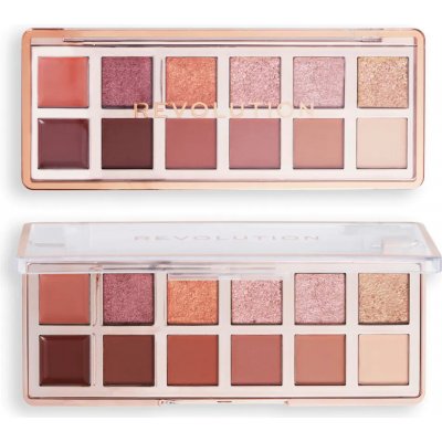 Makeup Revolution The Icon Palette paletka očních stínů The True Icon Bronze Palette 12x0.7 g – Sleviste.cz