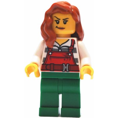 LEGO® LN1140 NOVÁ MINIFIGURKA ŽENA S VLASY NA STRANU – Zbozi.Blesk.cz