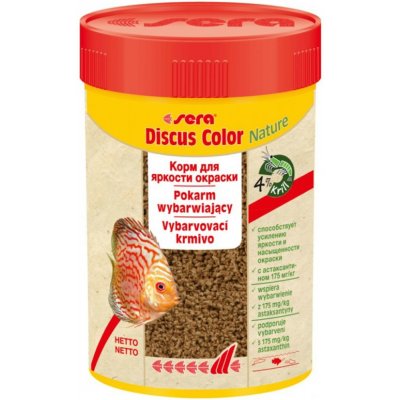 Sera Discus Color Nature 250 ml – Zboží Mobilmania