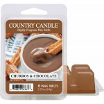 Country Candle Churros & Chocolate Vonný Vosk 64 g – Hledejceny.cz