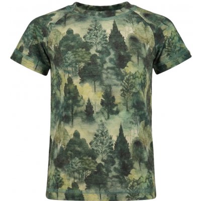 Crawler BIO merino tričko krátký rukáv tenké Les – Zboží Mobilmania