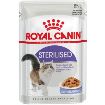 Royal Canin a Breed Feline Sterilised želé 85 g – Zboží Mobilmania
