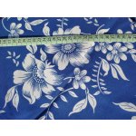 KHC 2dílná sada Povlečení 120 x 90 cm + 40 x 60 cm + Mantinel Kytky modrá – Hledejceny.cz