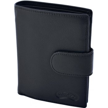 Kožená peněženka Nivasaža N75-CLN-B černá