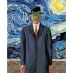 Zuty Diamantové malování SYN ČLOVĚKA INSPIRACE VAN GOGHEM 40 x 50 cm bez rámu a bez vypnutí plátna – Hledejceny.cz