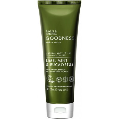Baylis & Harding Goodness Awaken tělový peeling limetka máta eukalyptus 225 ml – Zboží Mobilmania