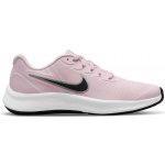 Nike Star Runner 3 pink foam/black/white – Hledejceny.cz