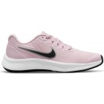 Nike Star Runner 3 pink foam/black/white – Zbozi.Blesk.cz