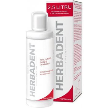 Herbadent bylinná ústní voda 250 ml