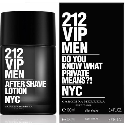 Carolina Herrera 212 VIP Men voda po holení 100 ml – Hledejceny.cz