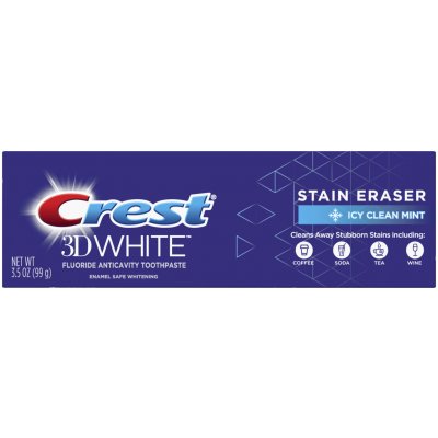 Crest 3D White STAIN ERASER Icy Clean Mint 76 g – Hledejceny.cz