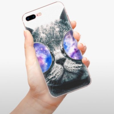 Pouzdro iSaprio Galaxy Cat iPhone 7 Plus – Zboží Mobilmania