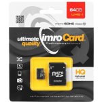 IMRO microSDXC Class 10 64 GB 34216 – Hledejceny.cz