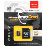 IMRO microSDXC Class 10 64 GB 34216 – Zboží Živě