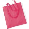 Nákupní taška a košík Bag For Life Long Handles WM101 Raspberry Pink