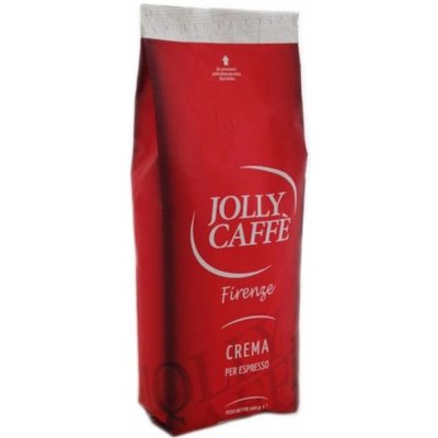 Jolly Caffe káva Arabica Crema zrnková 0,5 kg – Hledejceny.cz