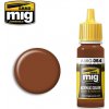 Modelářské nářadí AMMO by MIG Jimenez Earth Brown 17ml / A.MIG-064 AMIG0064