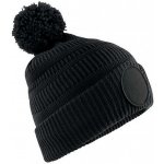 Beechfield Unisex beanie s klubovou nášivkou pro potisk Černá CB530R – Hledejceny.cz