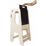 Elis Design Rostoucí Učicí věž 3v1 Bublina Max 75 cm přírodní natur – Zboží Dáma