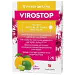 Virostop pastilky s příchutí citrusů 20 pastilek – Hledejceny.cz