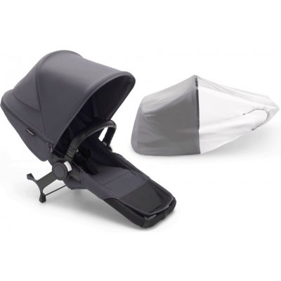 Bugaboo Donkey⁵ duo nástavec komplet Black/Stormy Blue – Zboží Dáma