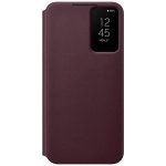 Samsung Clear View Cover Galaxy S22 Burgundy EF-ZS901CEEGEE – Zboží Mobilmania