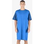 Gina 79162 pánská noční košile kr.rukáv tyrkysová – Zboží Dáma