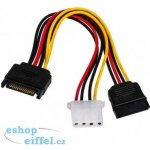 Akyga Adapter SATA / SATA / MOLEX 15cm AK-CA-32 – Zboží Živě