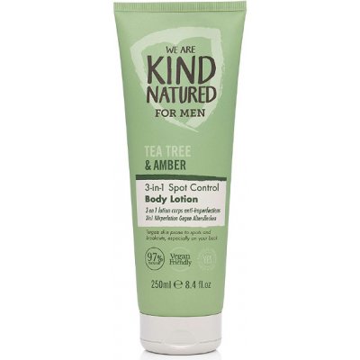 Kind Natured Men tělový krém 3v1 Amber & TeaTree 250 ml – Hledejceny.cz