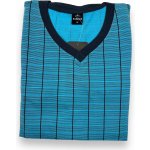 N-feel Milan pánské pyžamo krátké tyrkysové – Hledejceny.cz