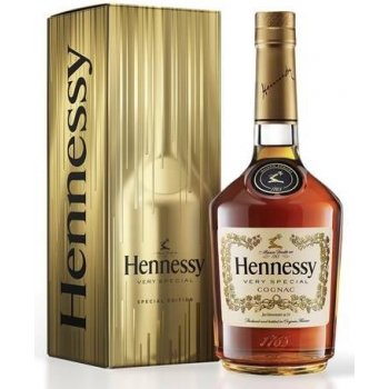 Hennessy VS Eoy 40% 0,7 l (dárkové balení kožené pouzdro na karty)