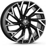 Škoda HELIX 8x19 5x112 ET44 black metallic – Hledejceny.cz