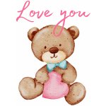 OLIVIE Přáníčko Love You 8317 – Zboží Dáma