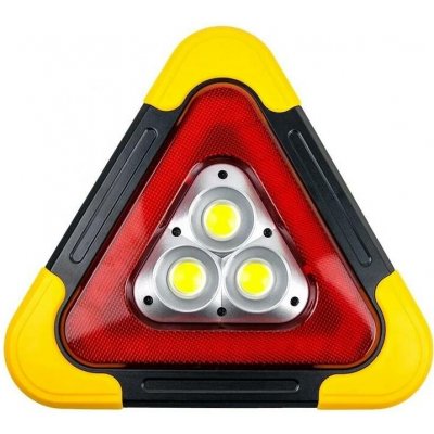 Multifunkční výstražný solární LED trojúhelník 27cm – Hledejceny.cz