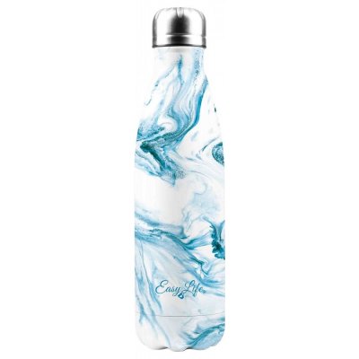Easy Life Cestovní lahev Aqua bílá modrá 500 ml – Hledejceny.cz