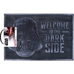 CurePink Gumová Star Wars Hvězdné války Welcome To The Dark Side (60 x 40 cm) šedá [GP85487] – Zbozi.Blesk.cz