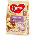 Hami Mléčná kaše se 7 obilninami jablko švestka 210 g – Zboží Dáma