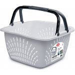 Košík VENTO 2 držadla 40x40x23cm PH BĂŤ,LIM,TYRK – Sleviste.cz