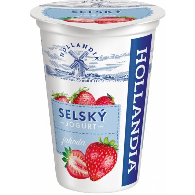 Hollandia Selský jogurt jahoda 200 g