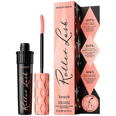 Benefit Roller Lash řasenka pro natočení řas v cestovní velikosti Black 4 g – Zboží Dáma