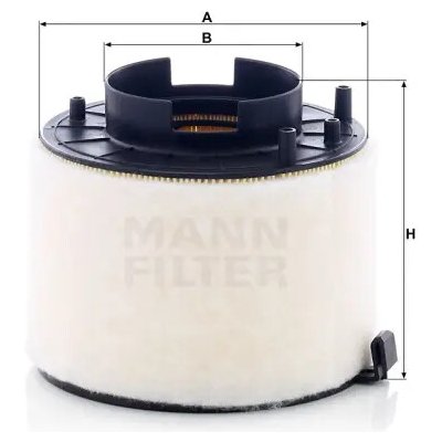 MANN FILTR VZDUCHOVÝ FILTR C 17 009 – Hledejceny.cz
