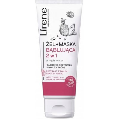 Lirene Face Cleansing Gel and Mask 2v1 75 ml – Zbozi.Blesk.cz