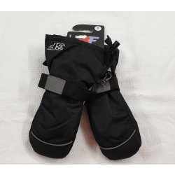 3Fvision Dětské zimní rukavice palčáky černé
