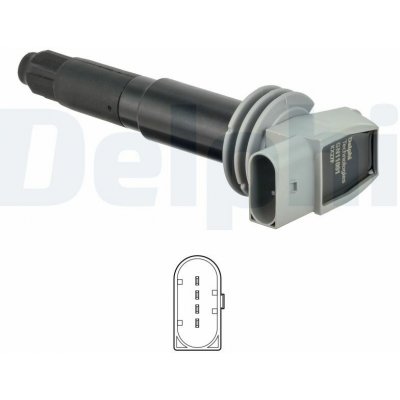 Zapalovací cívka DELPHI GN11091-12B1 (GN1109112B1) – Hledejceny.cz